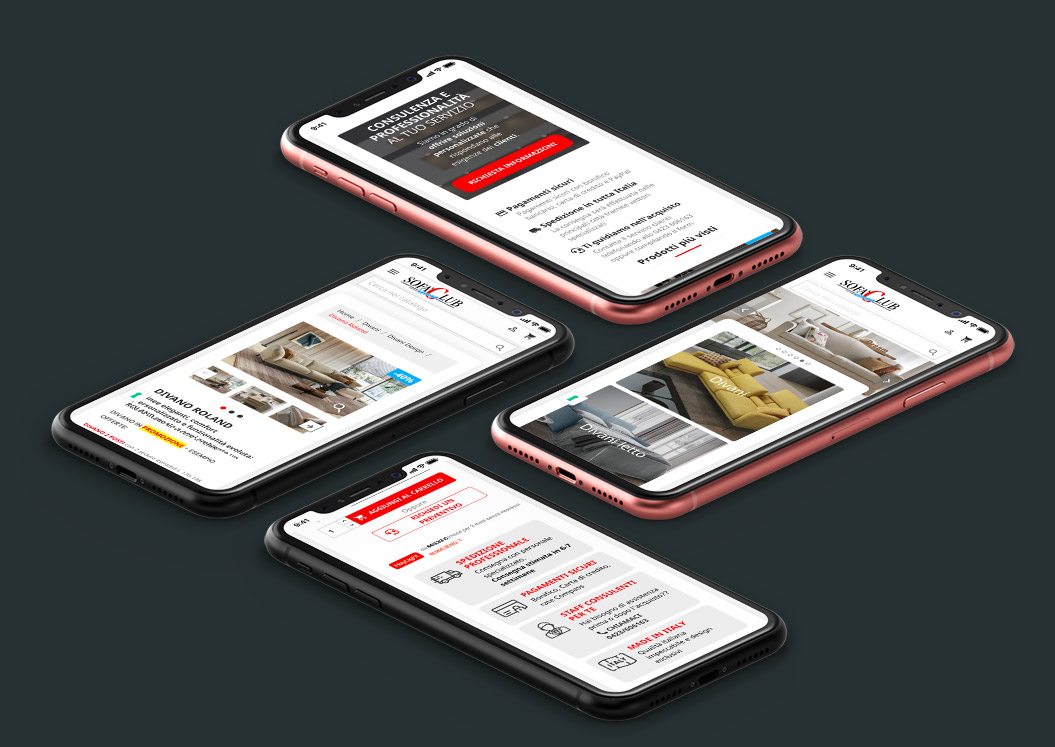 mockup mobile SofàClub